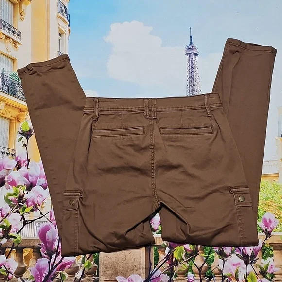 Wit & Wisdom Women's Brown Cargo Pants Size 0 - Picture 6 of 6